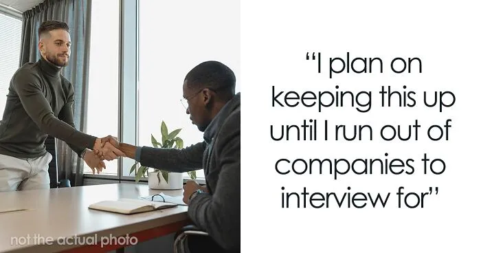 Guy Sets Up Job Interviews Despite Being Self-Employed Just To Laugh At The Recruiters For Their Ridiculous Offers