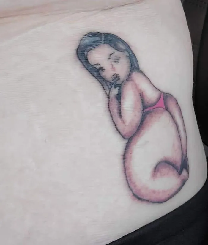 30 Tatuajes tan horribles para recordarnos que algunos errores pueden ser difíciles de borrar