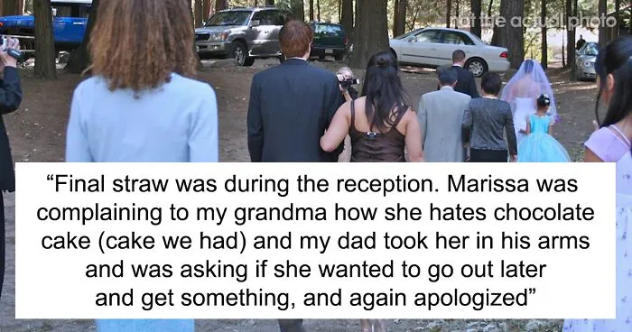 Bride Tells Her Dad To "Take The Child He Is Dating And Get Out" As He Felt Bad About Spending His Fiancée's Birthday At Daughter's Wedding