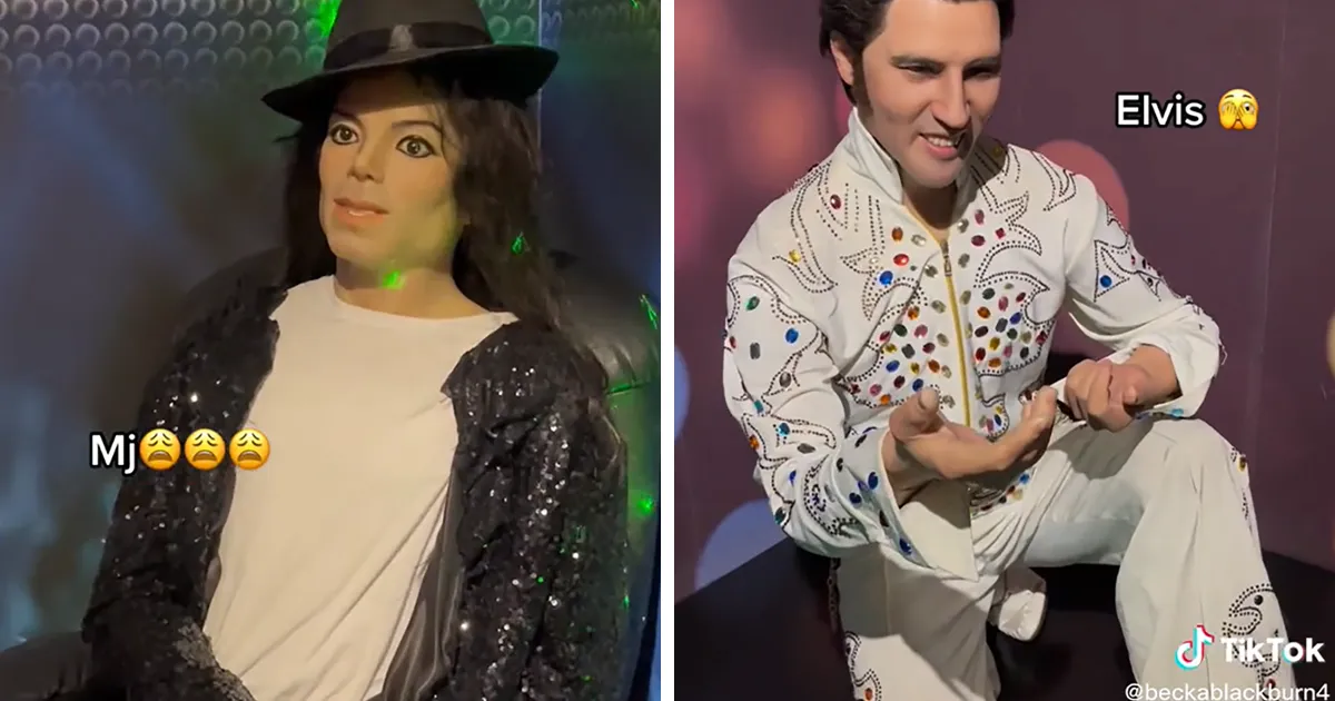 El Museo de cera de Cracovia tiene unas figuras bastante controvertidas, y esta tiktoker alucinó al verlas