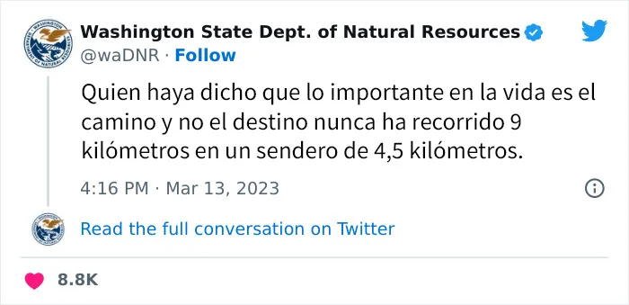 20 Divertidos tuits mostrando el lado gracioso del Departamento de Recursos Naturales