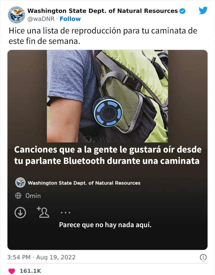 20 Divertidos tuits mostrando el lado gracioso del Departamento de Recursos Naturales