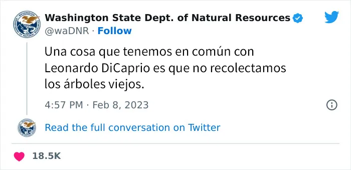 20 Divertidos tuits mostrando el lado gracioso del Departamento de Recursos Naturales