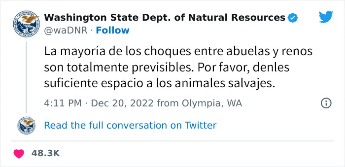 20 Divertidos tuits mostrando el lado gracioso del Departamento de Recursos Naturales