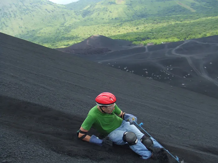Volcano Surfing