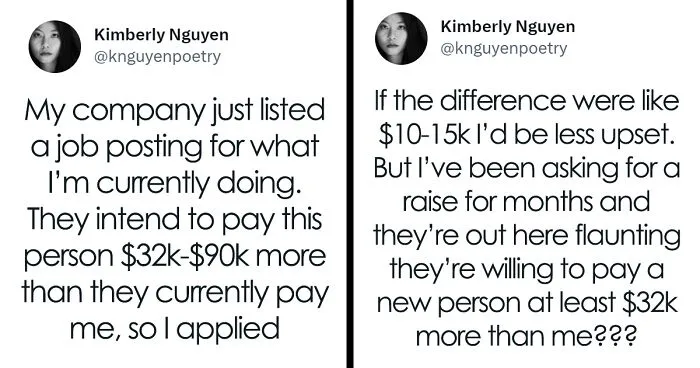 Woman Finds Her Company's Ad For Her Position, But Offering $32k-$90k More, Applies For It And Causes Havoc In The Workplace