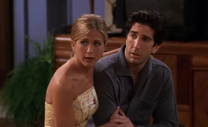 Ross And Rachel From "Friends"