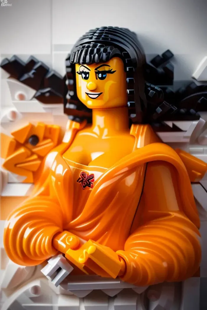 The Enigmatic Smile Of Mona Lisa Reimagined And Recreated By AI Generator (40 Pics)