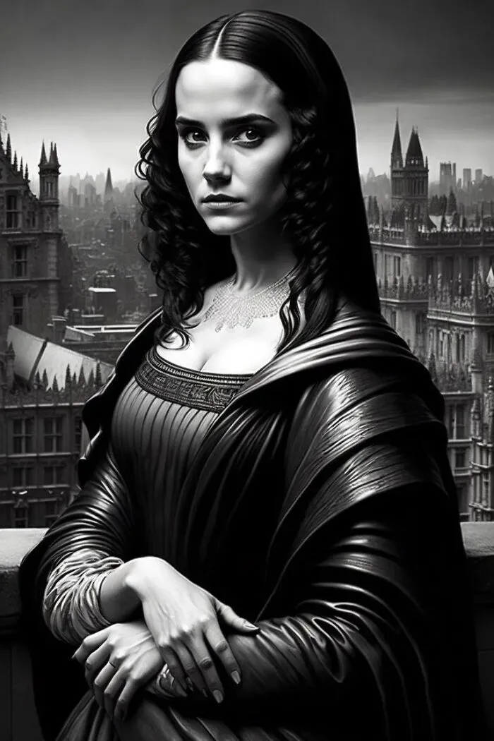 The Enigmatic Smile Of Mona Lisa Reimagined And Recreated By AI Generator (40 Pics)