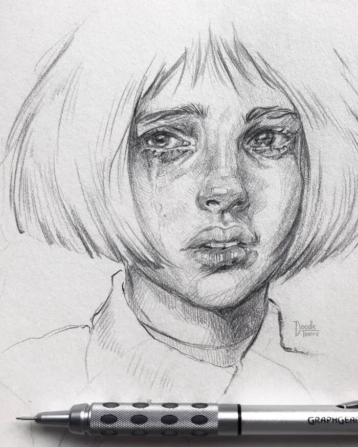 I Draw Portraits Of People And Movie Characters In My Sketchbook, And Here Are 32 Of My Best Works