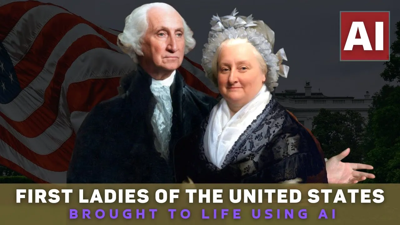 First Ladies Of The United States Brought To Life Using Ai