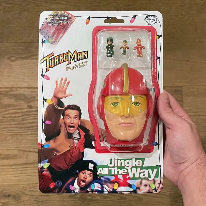 Turbo Man  Played By Arnold Schwarzenegger