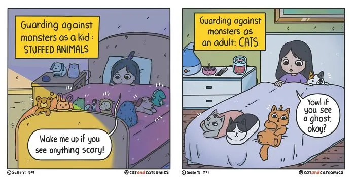 This Artist Illustrates Funny Realities Of Living With A Cat (30 New Pics)