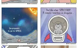 This Artist Illustrates Funny Realities Of Living With A Cat (30 New Pics)