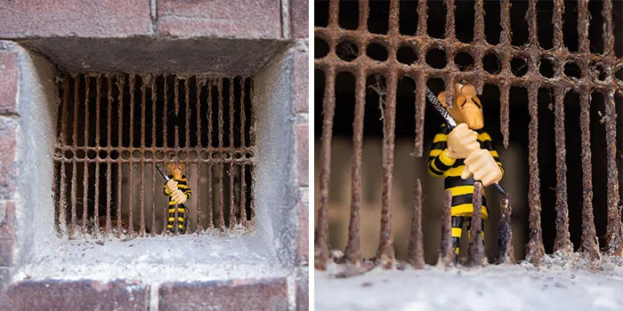 30 Divertidas e ingeniosas obras de arte en la calle creadas por este artista holandés