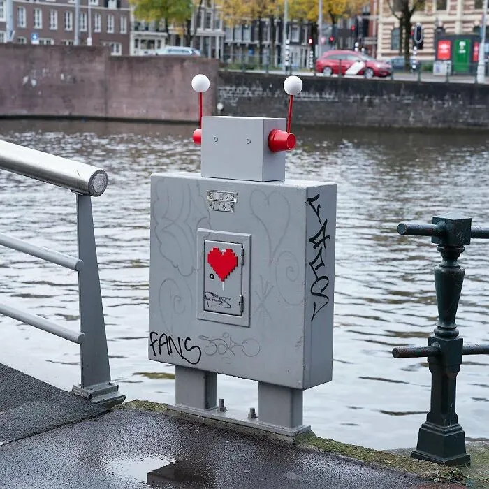 30 Divertidas e ingeniosas obras de arte en la calle creadas por este artista holandés
