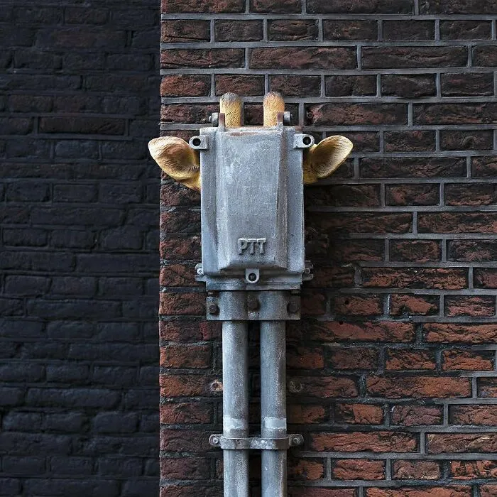 30 Divertidas e ingeniosas obras de arte en la calle creadas por este artista holandés