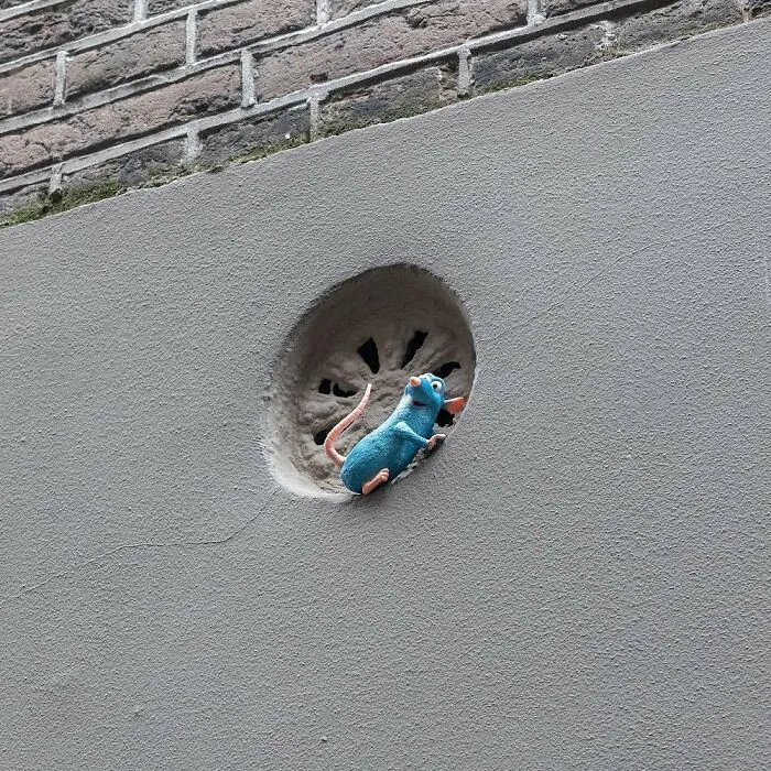 30 Divertidas e ingeniosas obras de arte en la calle creadas por este artista holandés