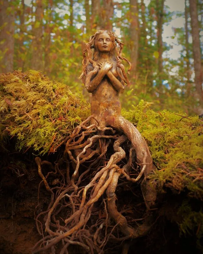 This Canadian Artist Makes Incredible Sculptures Out Of Driftwood, Seashells, Dried Mushrooms And More (38 New Pics)