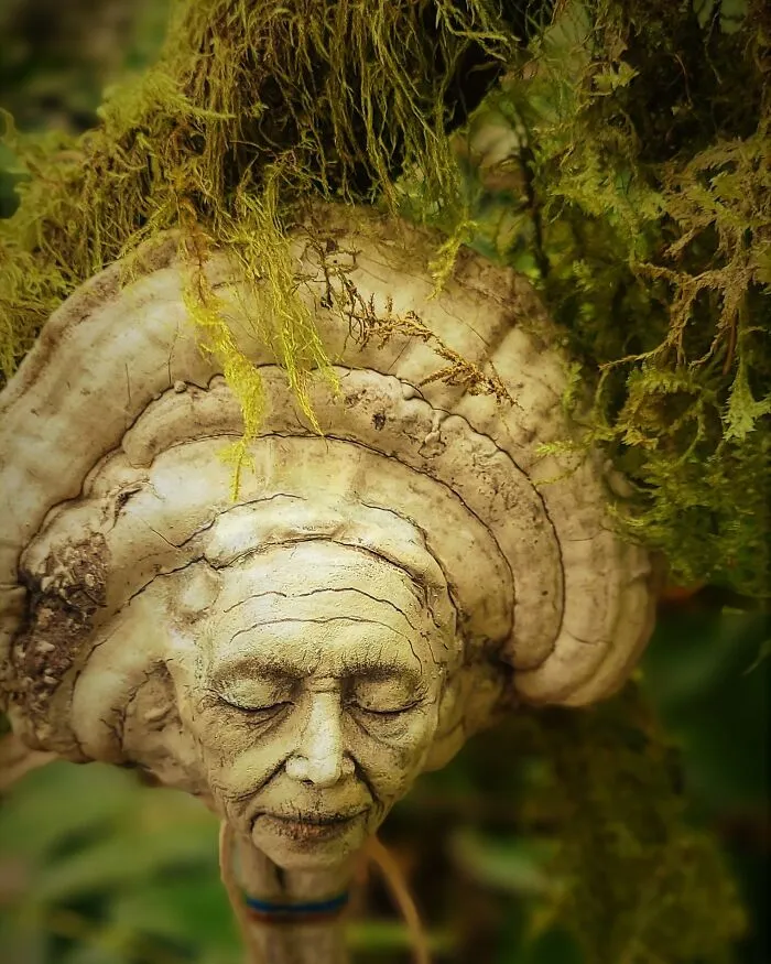 This Canadian Artist Makes Incredible Sculptures Out Of Driftwood, Seashells, Dried Mushrooms And More (38 New Pics)