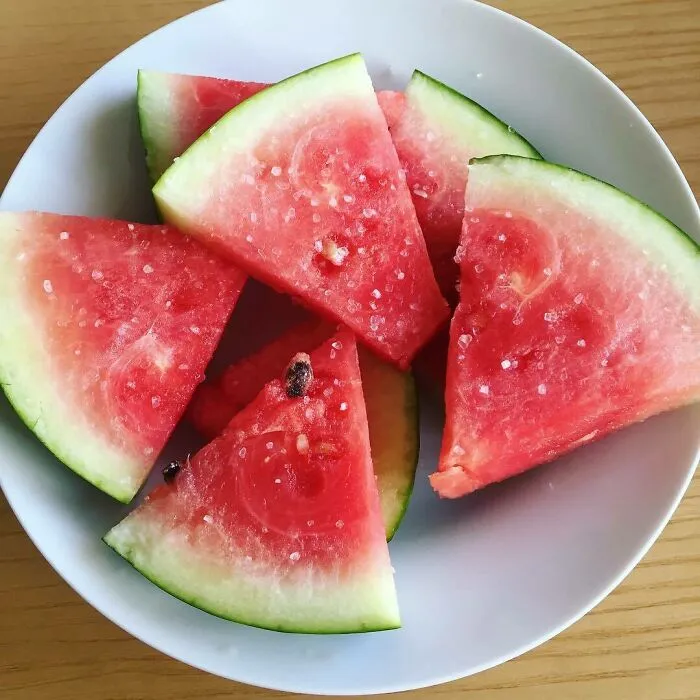 Watermelon And Salt