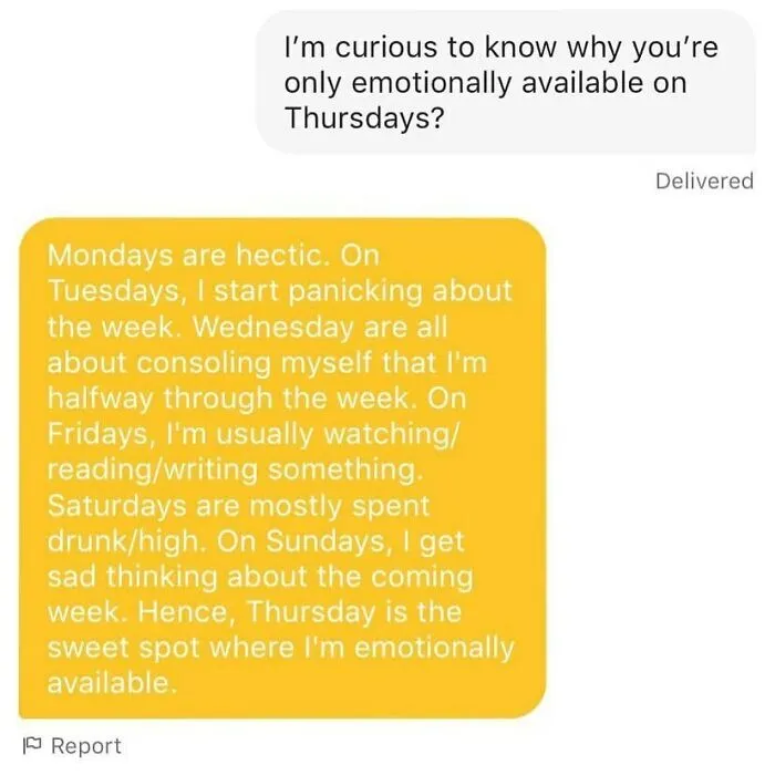 40 Funny And Cringe Examples Of Modern-Day Dating, As Shared On The "Overheard Dating" Instagram Page
