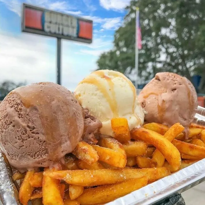 Ice Cream And Fries