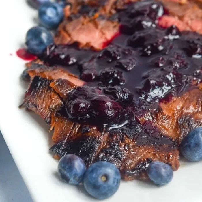 Blueberries And Steak