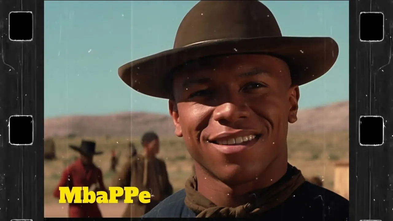 Top 11 Players From Fifa22 World Cup In A 60's Spaghetti Western Style
