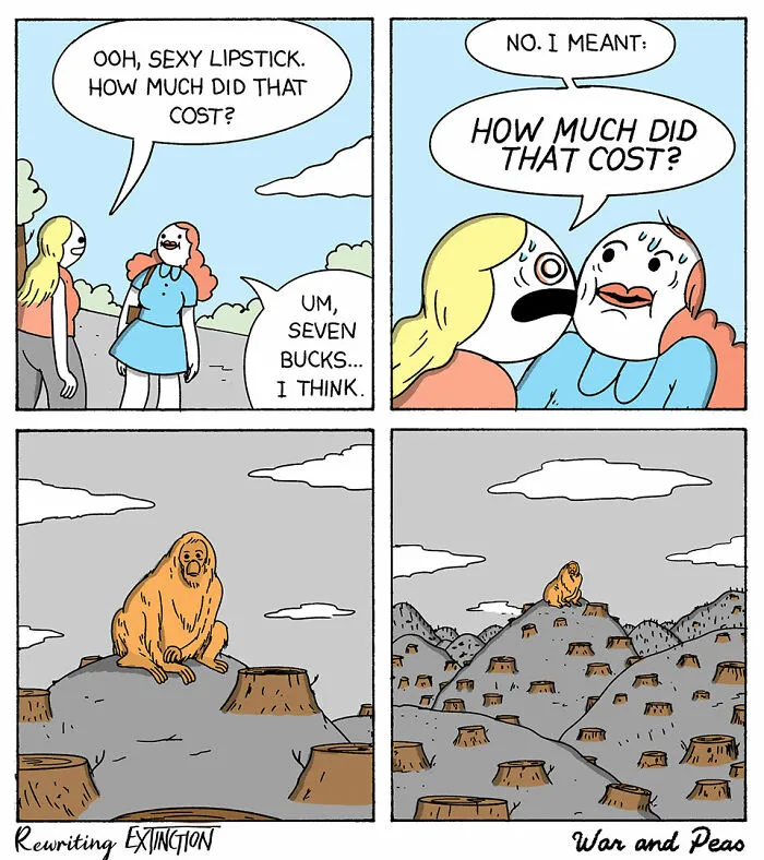 25 Inspiring Comics Made By Some Of The Most Famous Artists That Highlight Environmental Issues