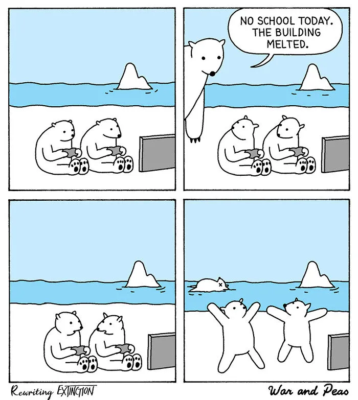 25 Inspiring Comics Made By Some Of The Most Famous Artists That Highlight Environmental Issues