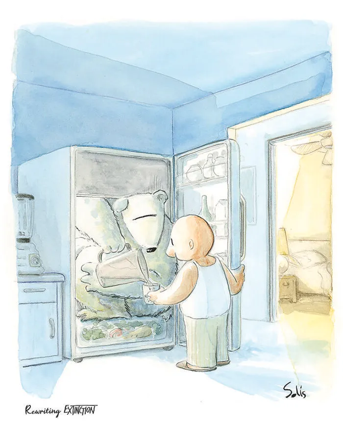 15 Cómics muy inspiradores sobre problemas medioambientales