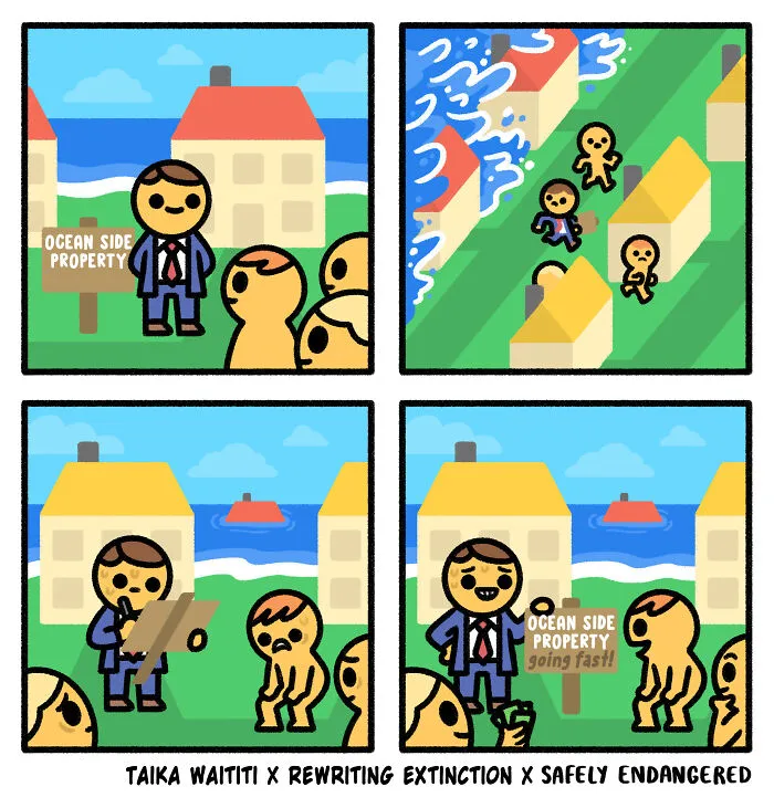 25 Inspiring Comics Made By Some Of The Most Famous Artists That Highlight Environmental Issues