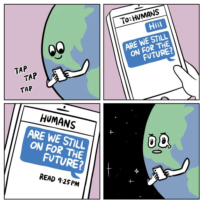 25 Inspiring Comics Made By Some Of The Most Famous Artists That Highlight Environmental Issues