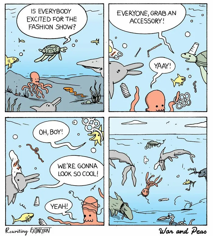 25 Inspiring Comics Made By Some Of The Most Famous Artists That Highlight Environmental Issues