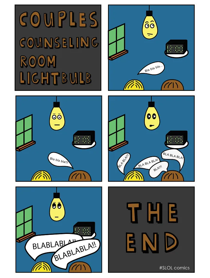 My 30 Comics Showing The Perspective Of A Lightbulb In A Funny Way