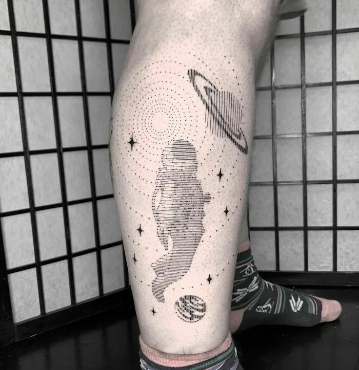 Lost In The Space Tattoo