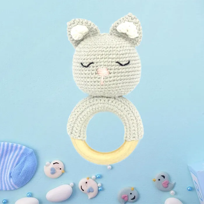 Baby Rattle Cat