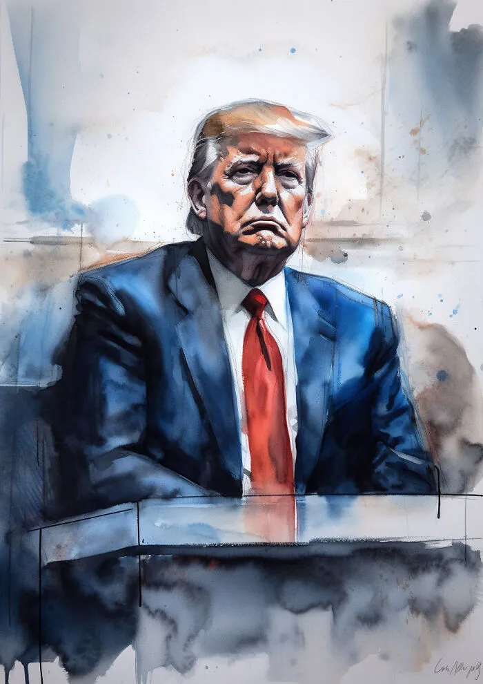 With The Help Of AI, I Looked Into The Future Where Donald Trump Is Standing Trial For Crimes That He Committed (11 Pics)