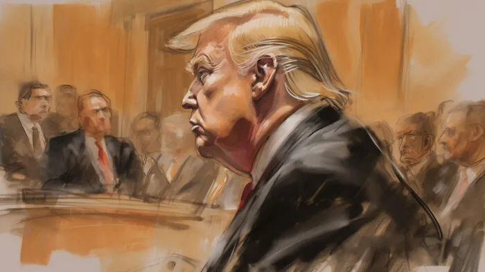 With The Help Of AI, I Looked Into The Future Where Donald Trump Is Standing Trial For Crimes That He Committed (11 Pics)