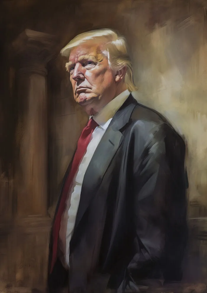 With The Help Of AI, I Looked Into The Future Where Donald Trump Is Standing Trial For Crimes That He Committed (11 Pics)