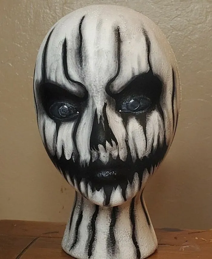 This Creepy Thing I Forgot I Painted In 6th Grade