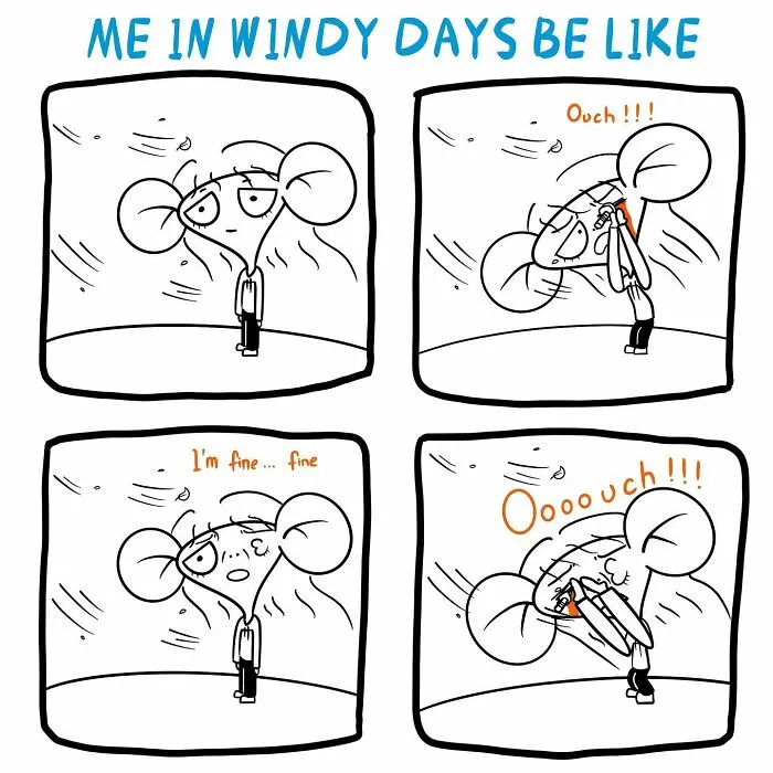 Windy Days Be Like