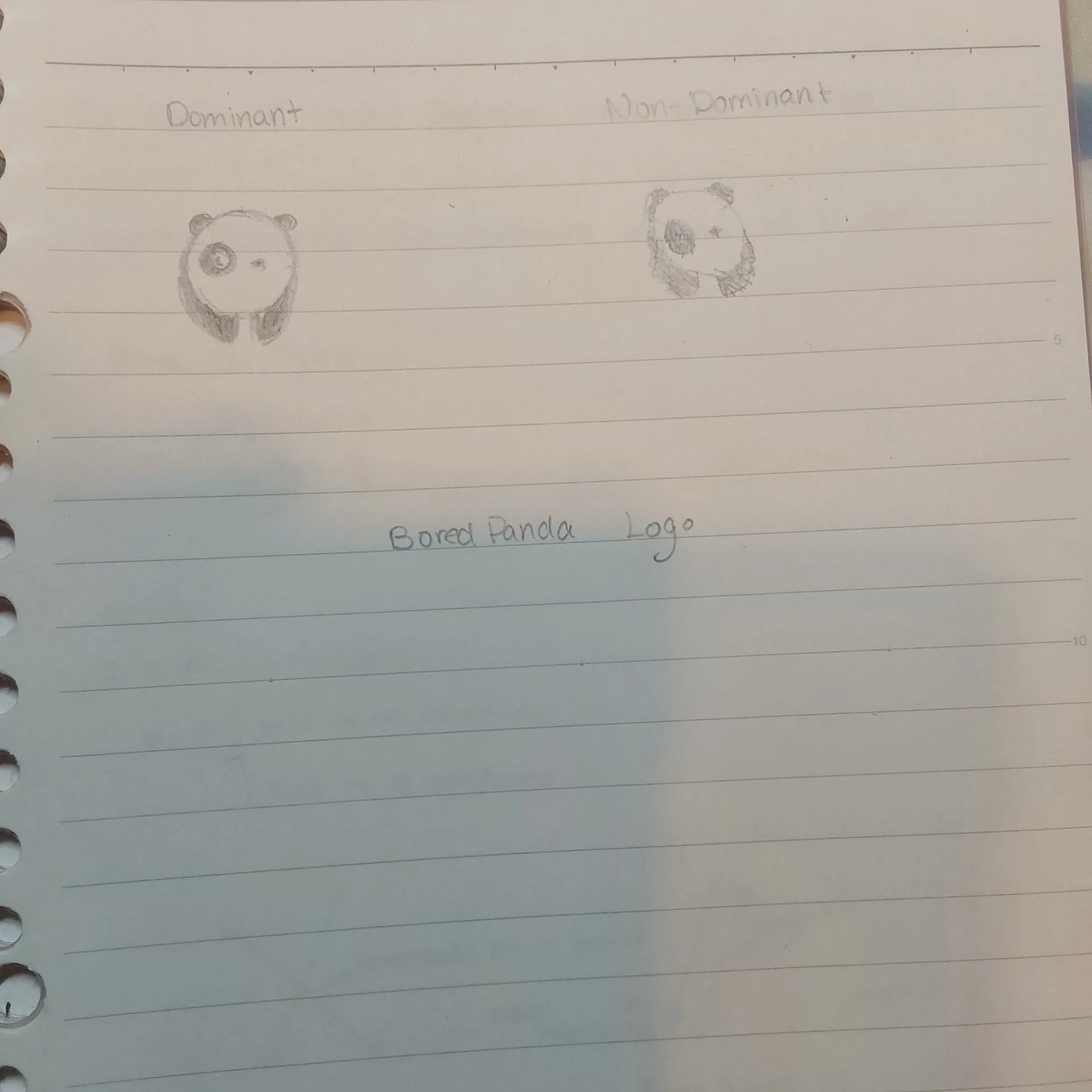 Hey Pandas, Draw Something With Your Dominant And Non-Dominant Hand