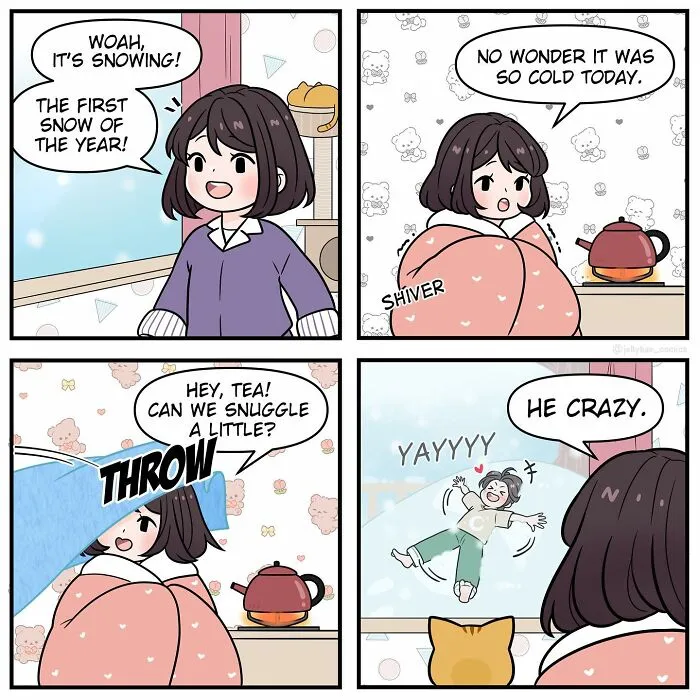 It’s Snowing