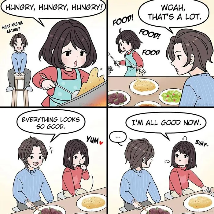 When She's Hungry