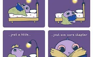 I Create Wholesome Comics Featuring Everyday Situations About A Cute Creature Called "Bibs" (35 Pics)