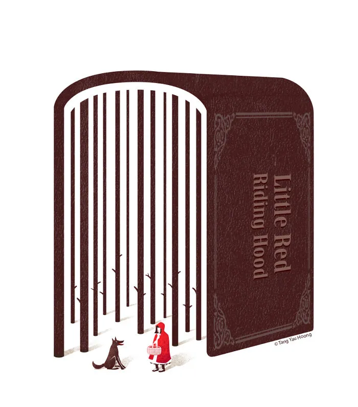 30 Clever Illustrations By Tang Yau Hoong That Make Use Of Negative Space