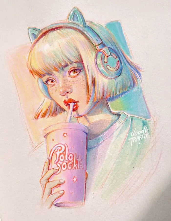 I Draw Portraits Of People And Movie Characters In My Sketchbook, And Here Are 32 Of My Best Works
