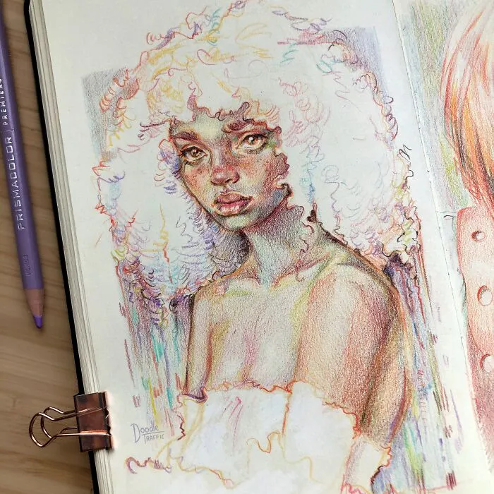 I Draw Portraits Of People And Movie Characters In My Sketchbook, And Here Are 32 Of My Best Works